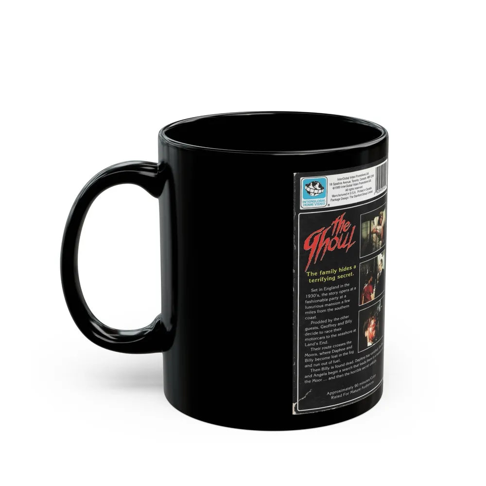 THE GHOUL (VHS COVER) - Black Coffee Mug-Go Mug Yourself