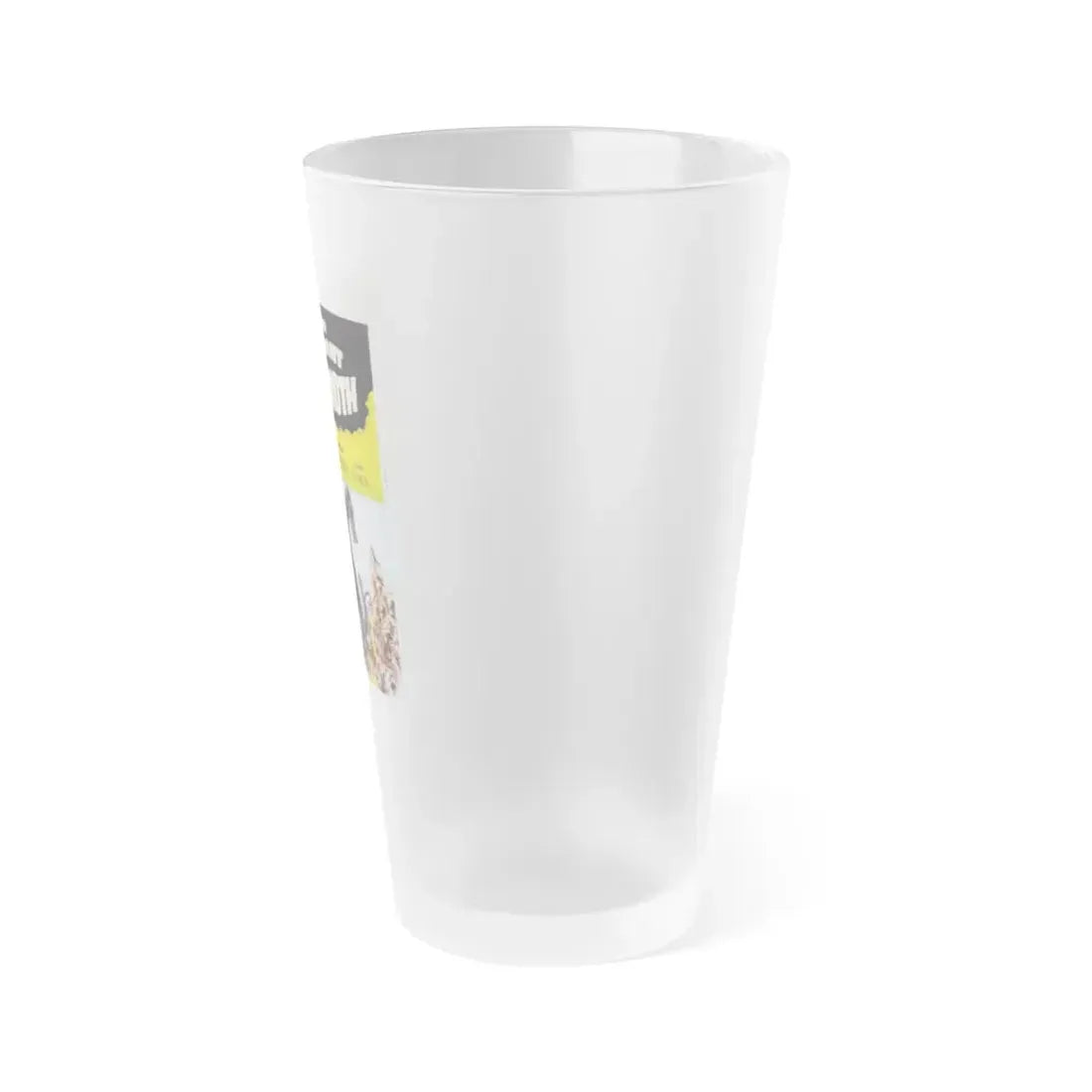 THE GIANT BEHEMOTH (2) 1959 Movie Poster - Frosted Pint Glass 16oz - Go Mug Yourself