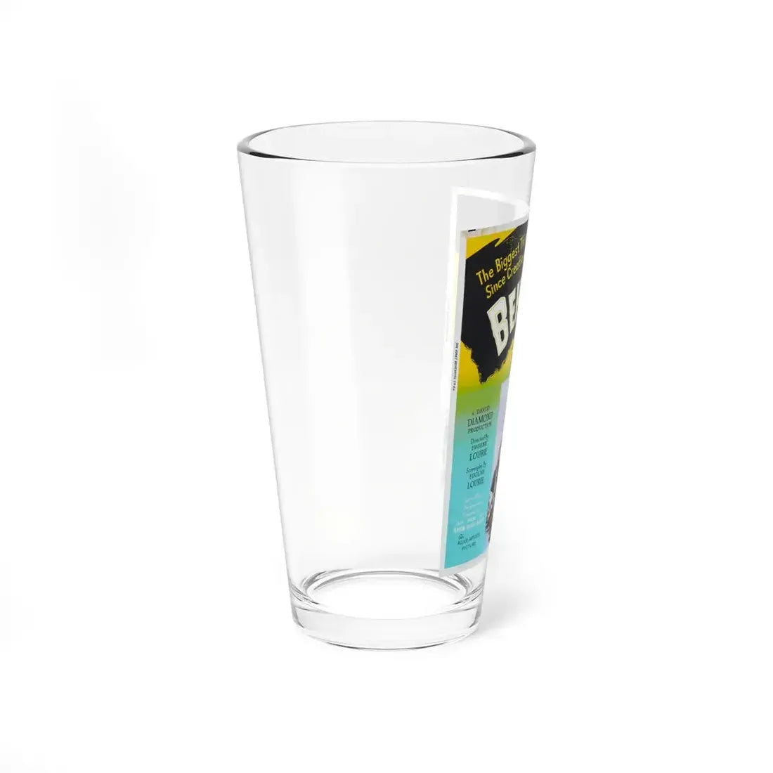 THE GIANT BEHEMOTH (2) 1959 Movie Poster - Pint Glass 16oz - Go Mug Yourself