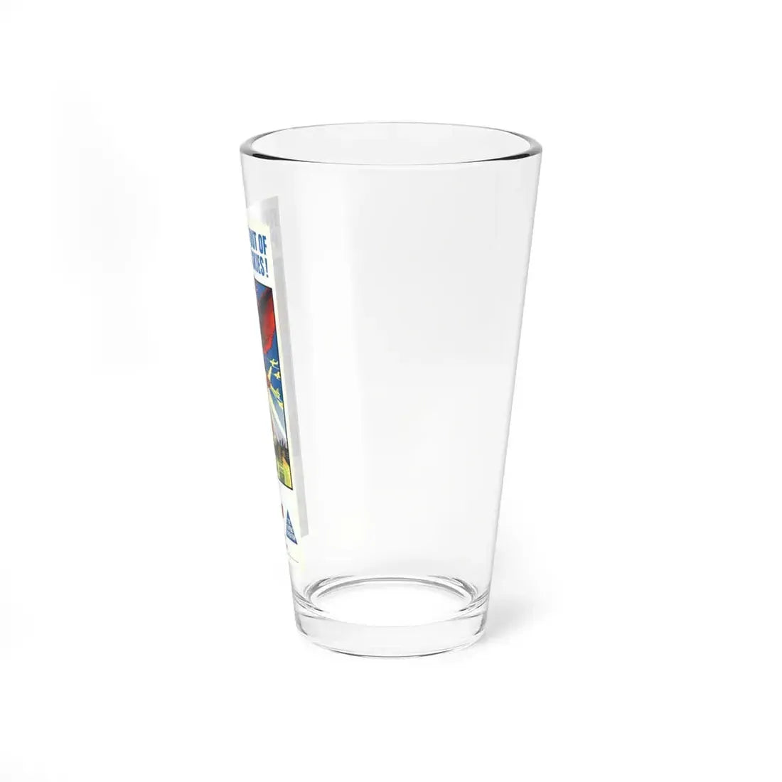 THE GIANT CLAW 1957 Movie Poster - Pint Glass 16oz - Go Mug Yourself