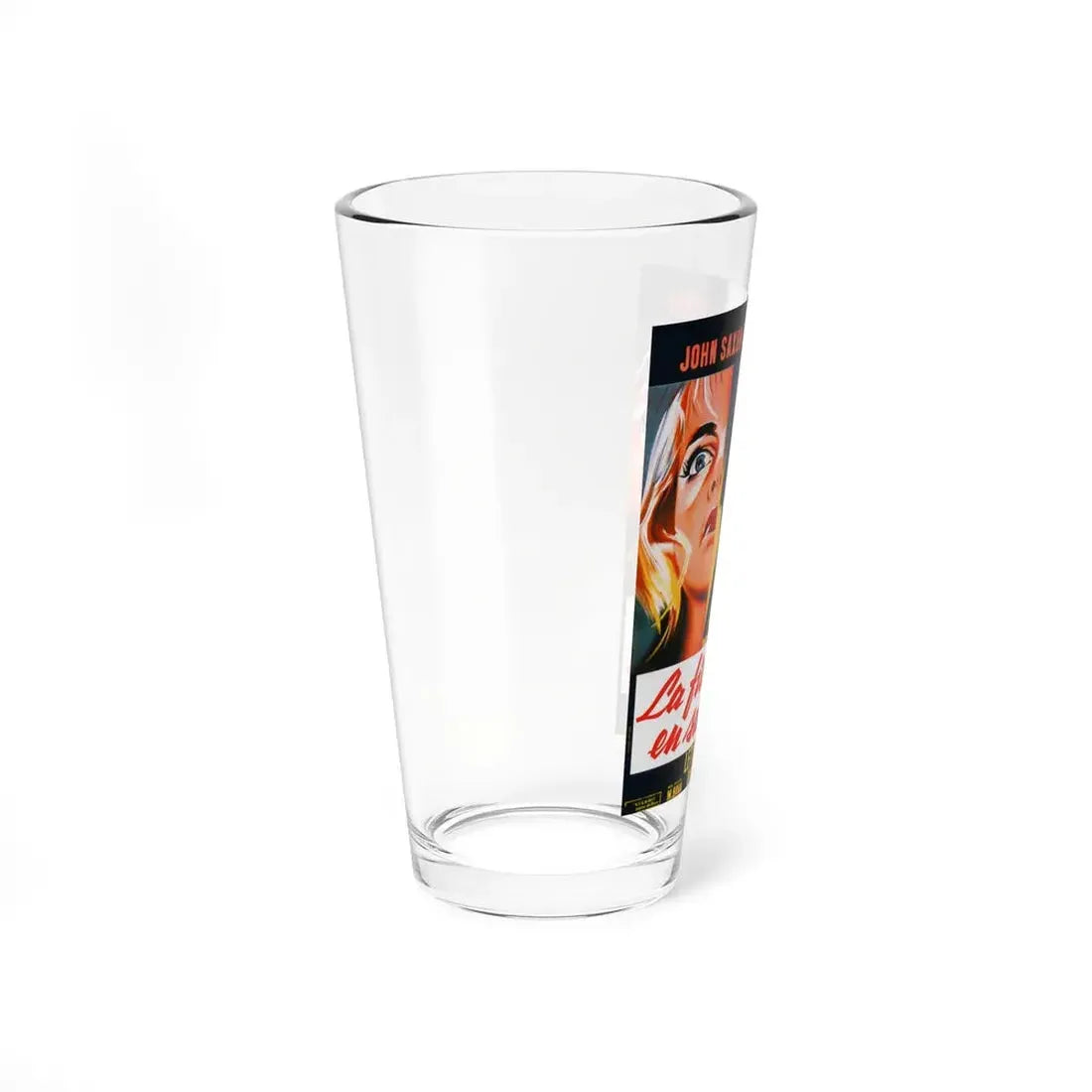 THE GIRL WHO KNEW TOO MUCH 1969 Movie Poster - Pint Glass 16oz - Go Mug Yourself