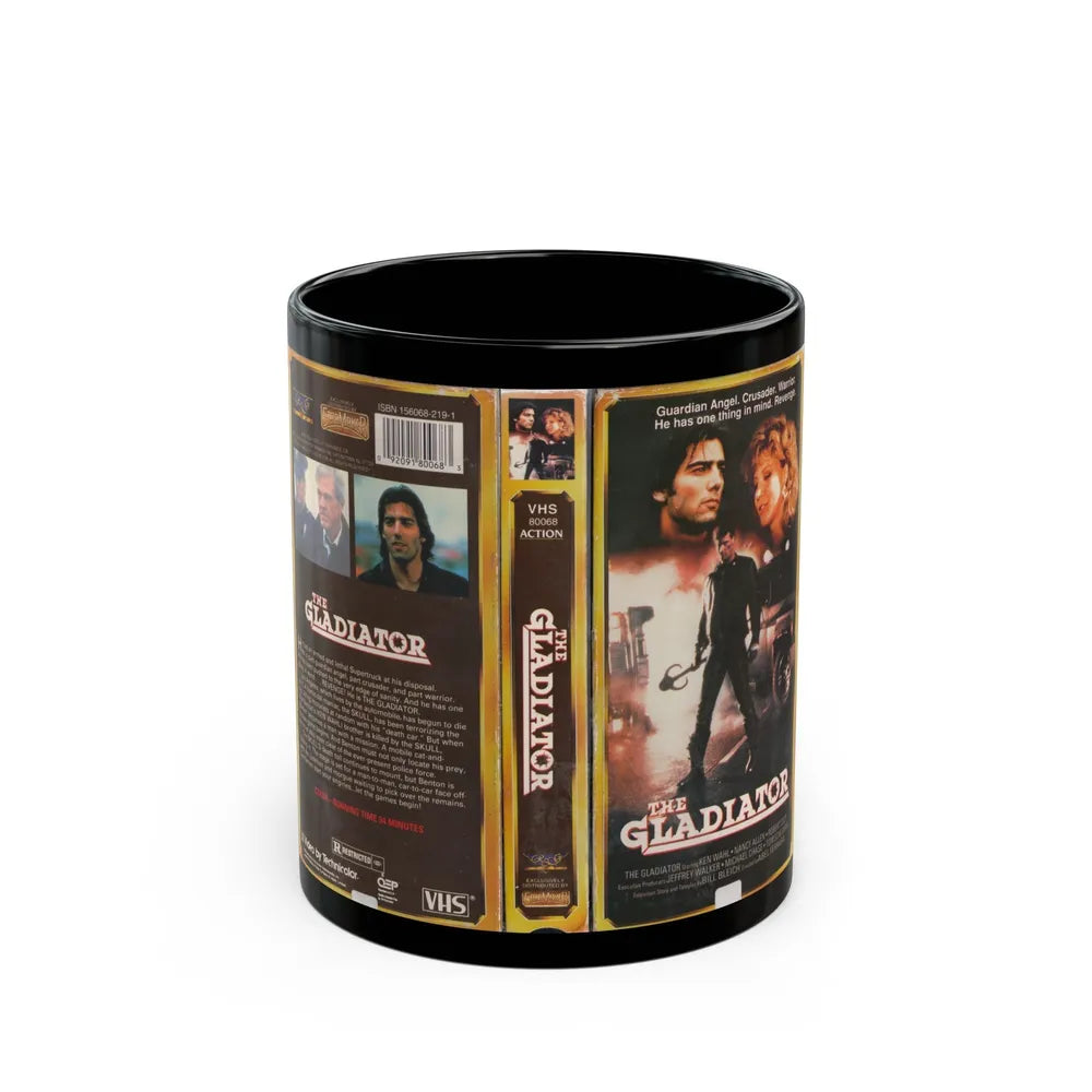 THE GLADIATOR STARMAKER (VHS COVER) - Black Coffee Mug-11oz-Go Mug Yourself