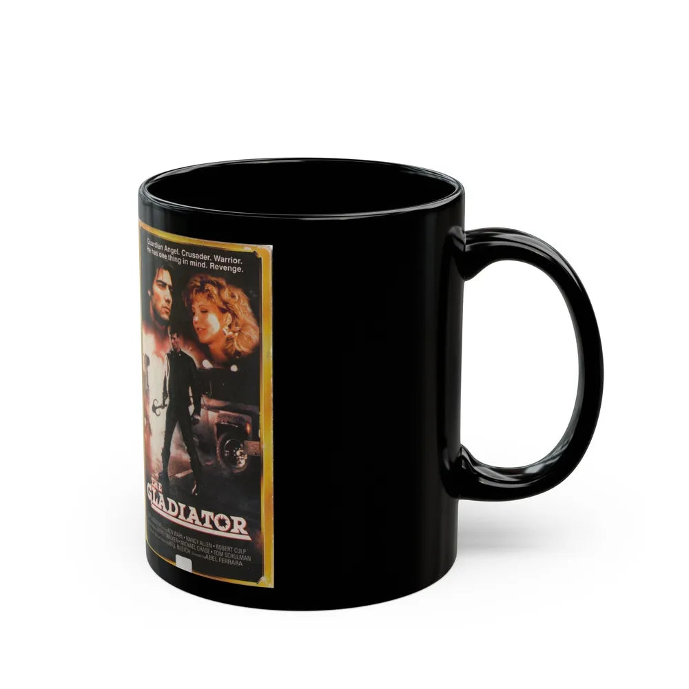 THE GLADIATOR STARMAKER (VHS COVER) - Black Coffee Mug-Go Mug Yourself