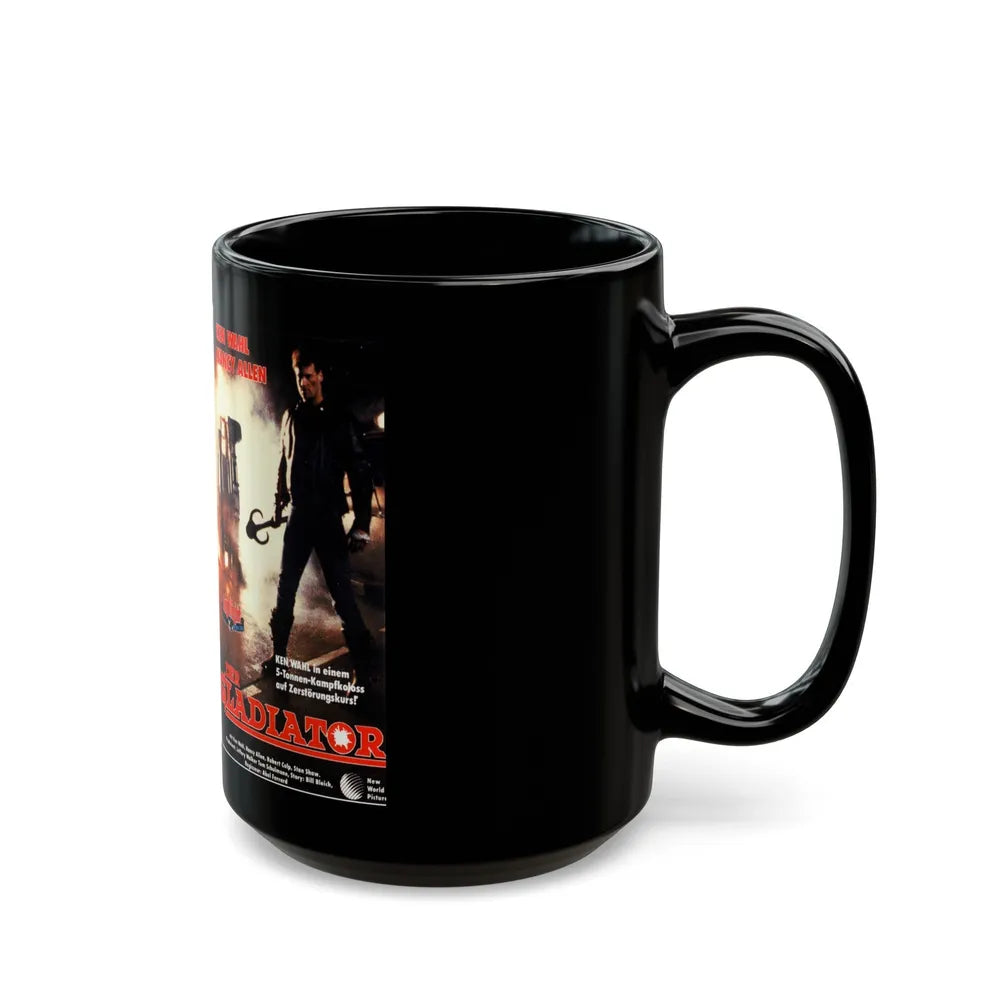 THE GLADIATOR (VHS COVER) - Black Coffee Mug-Go Mug Yourself