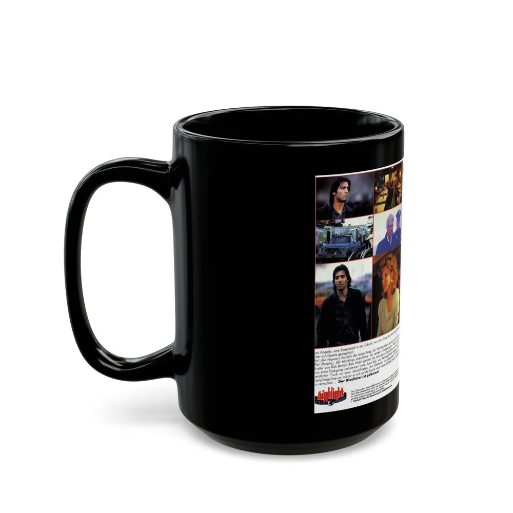 THE GLADIATOR (VHS COVER) - Black Coffee Mug-Go Mug Yourself
