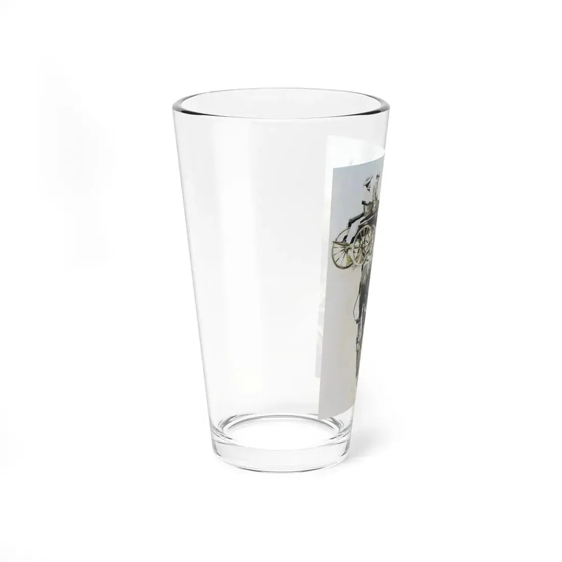 The Glass Peacock by Linden Howard (2), Woman magazine, 1969 (Magazine Illustration) Pint Glass 16oz - Go Mug Yourself