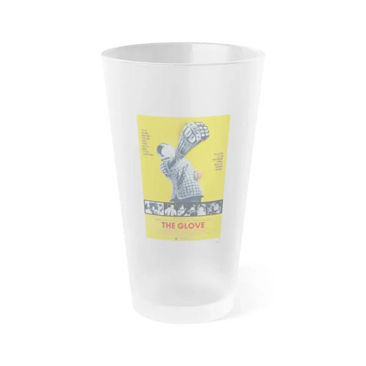 THE GLOVE 1979 Movie Poster - Frosted Pint Glass 16oz Default Title - Go Mug Yourself