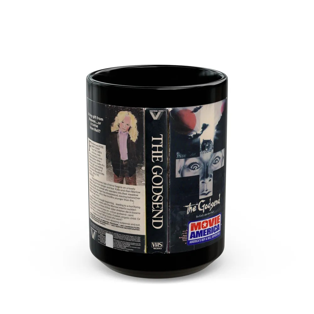 THE GODSEND (VHS COVER) - Black Coffee Mug-15oz-Go Mug Yourself
