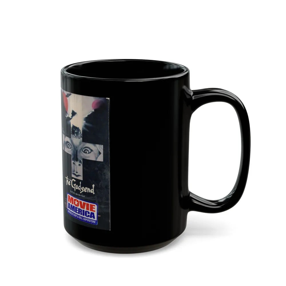 THE GODSEND (VHS COVER) - Black Coffee Mug-Go Mug Yourself