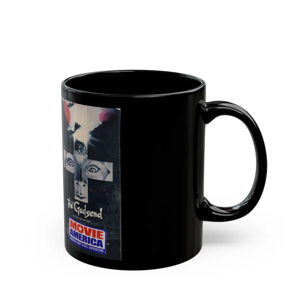 THE GODSEND (VHS COVER) - Black Coffee Mug-Go Mug Yourself