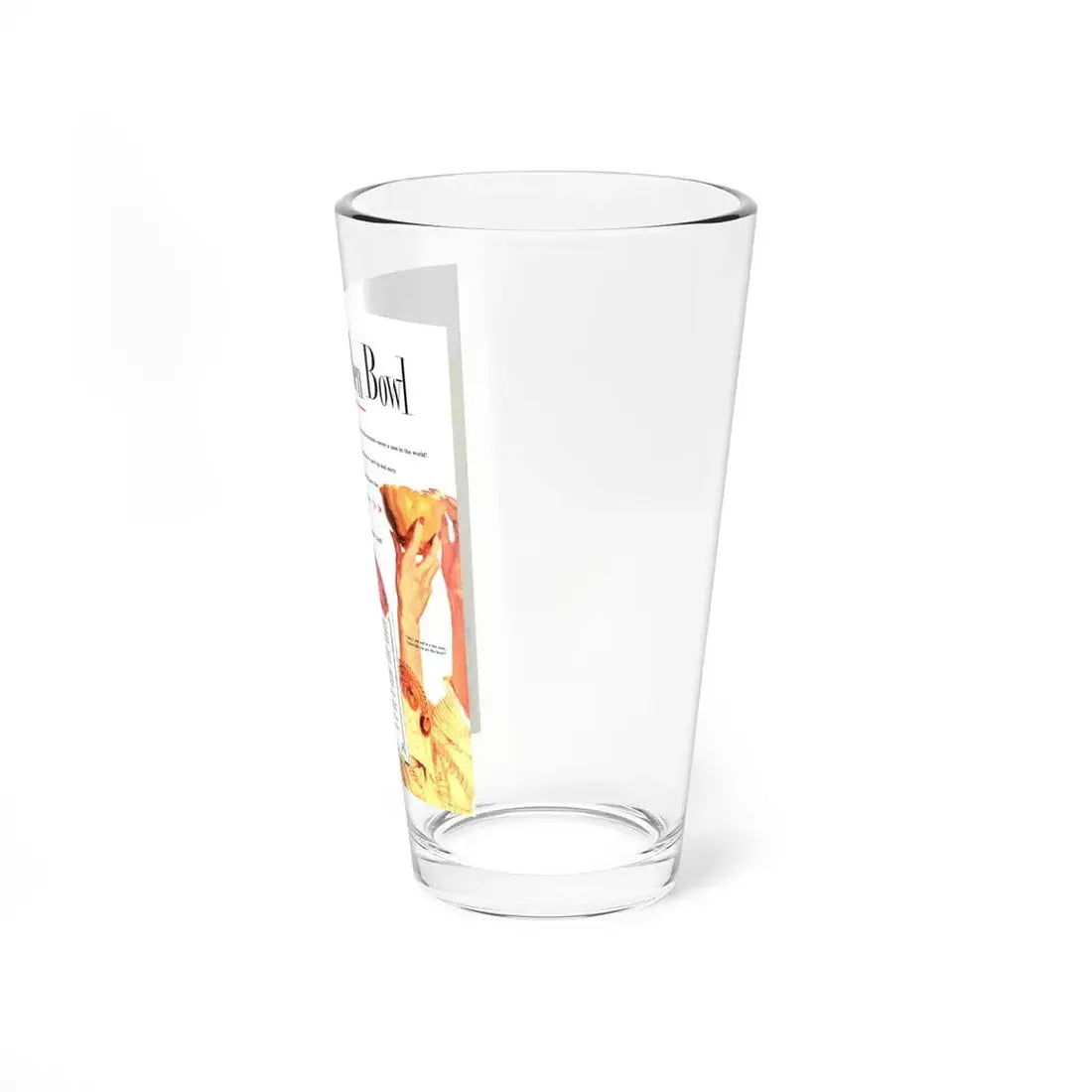 The Golden Bowl, Woman's Home Companion, May 1948 (Magazine Illustration) Pint Glass 16oz - Go Mug Yourself
