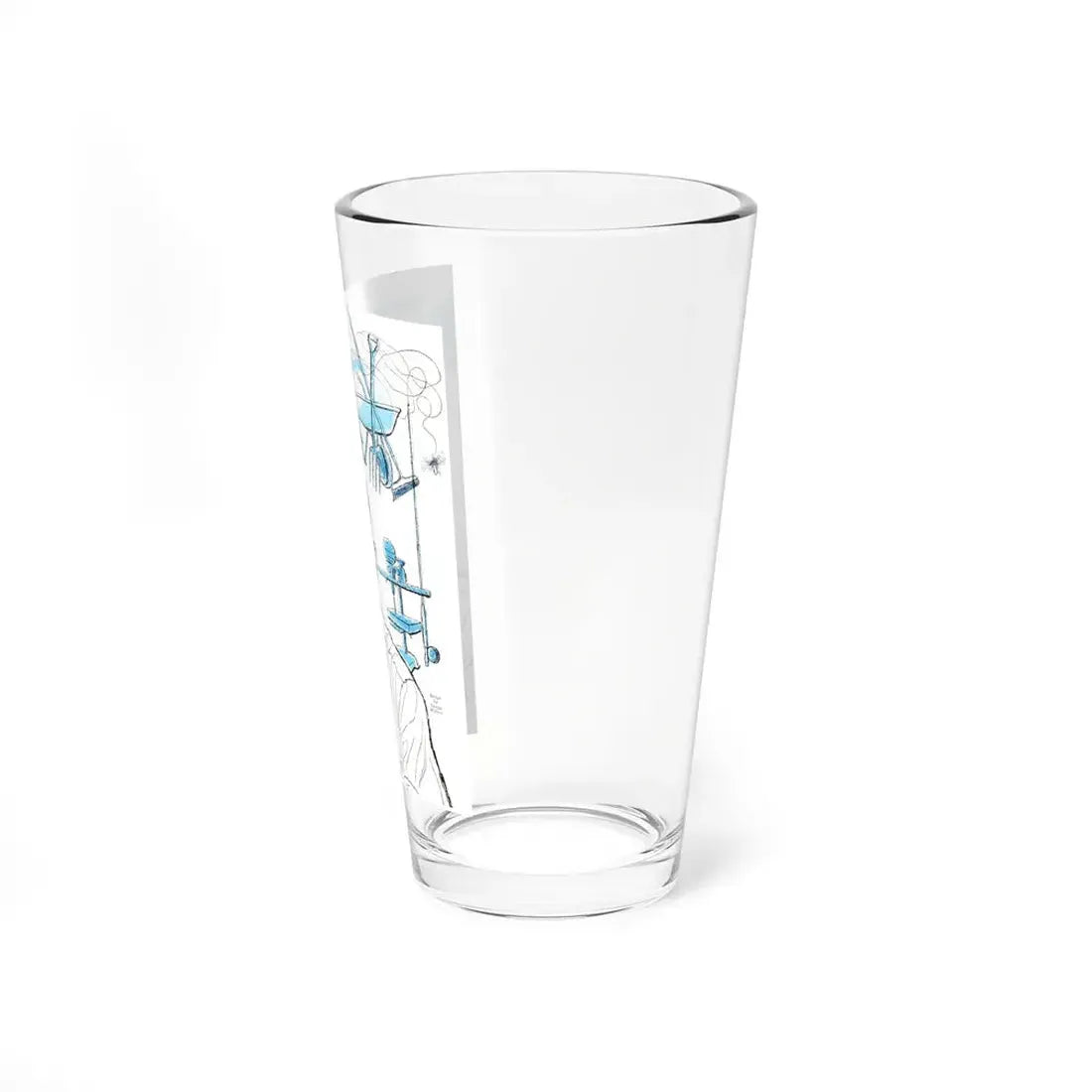 The Golden Years, Bluebook Magazine, April 1956 (Magazine Illustration) Pint Glass 16oz - Go Mug Yourself