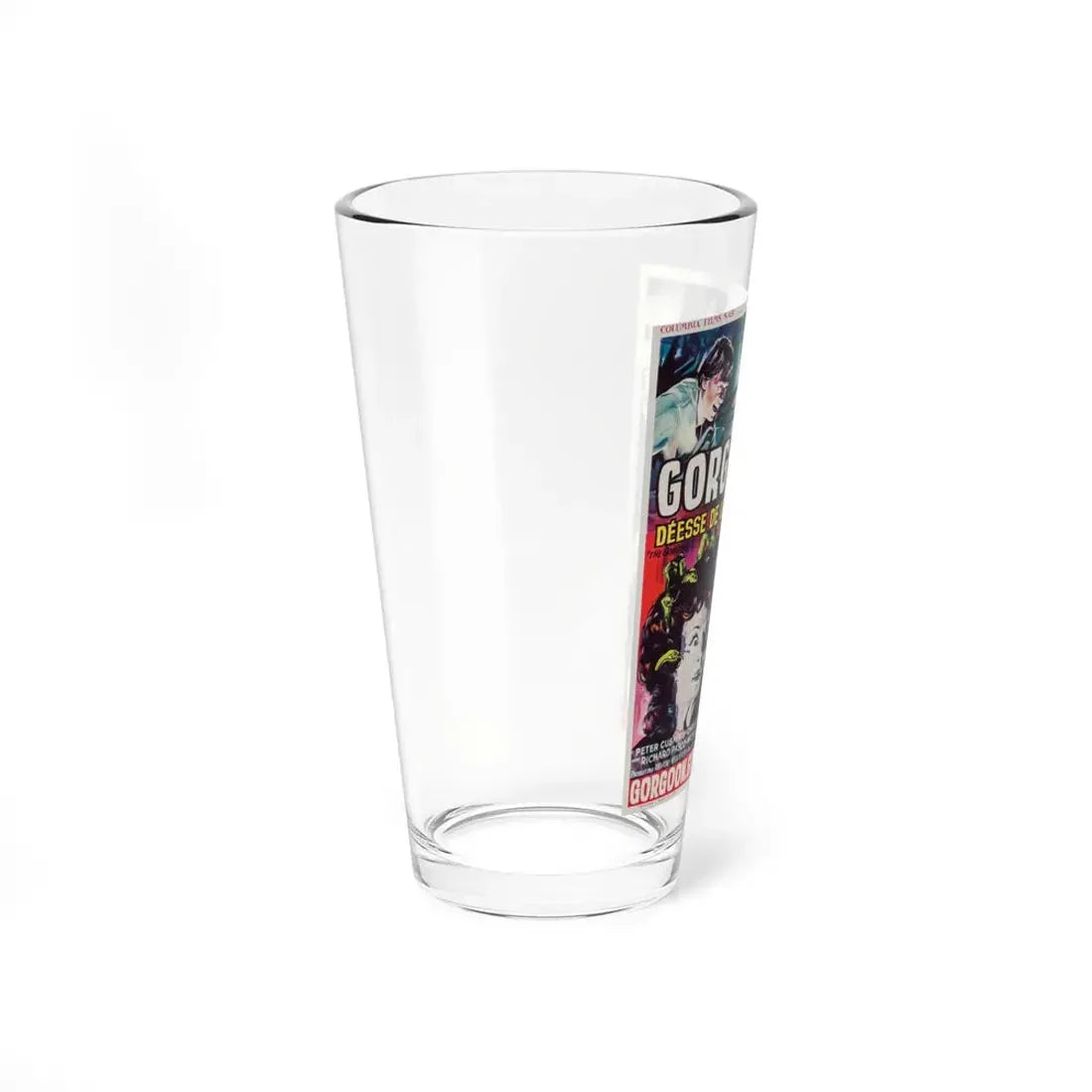 THE GORGON (BELGIAN) 1964 Movie Poster - Pint Glass 16oz - Go Mug Yourself