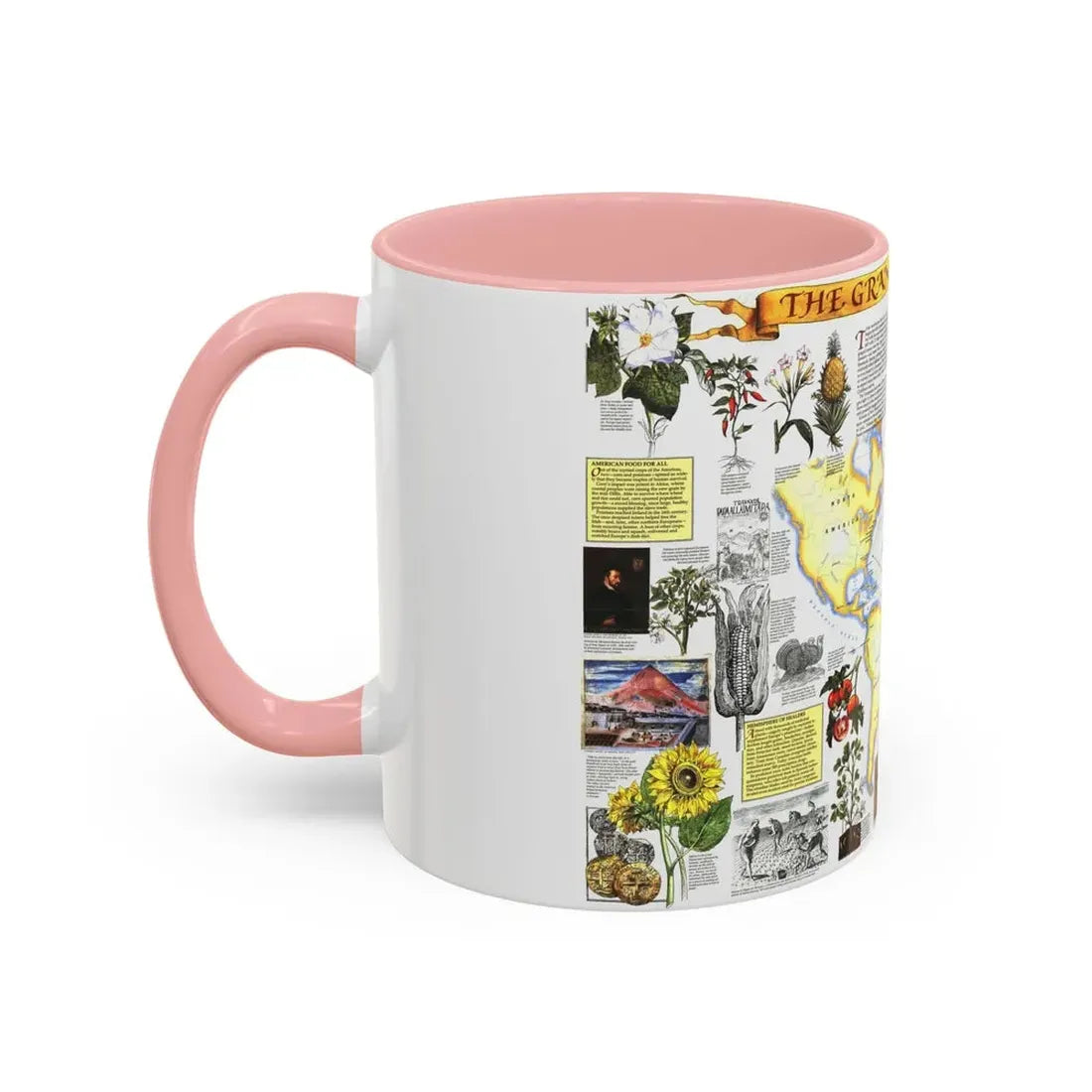 The Grand Exchange (1992) (Map) Accent Coffee Mug - Go Mug Yourself