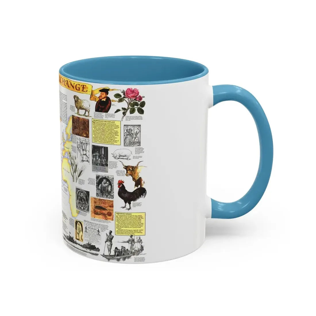 The Grand Exchange (1992) (Map) Accent Coffee Mug - Go Mug Yourself