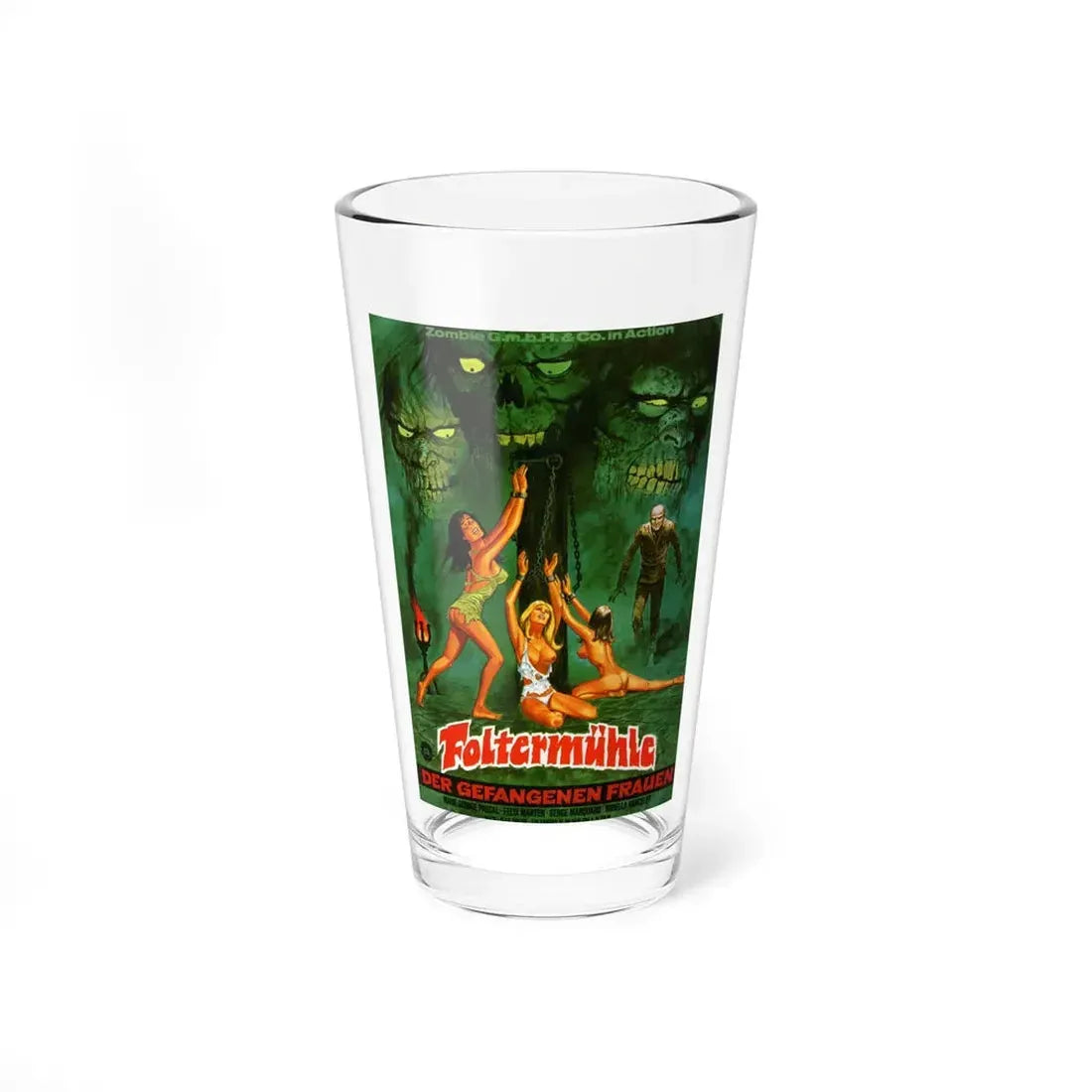 THE GRAPES OF DEATH 1978 Movie Poster - Pint Glass 16oz 16oz - Go Mug Yourself