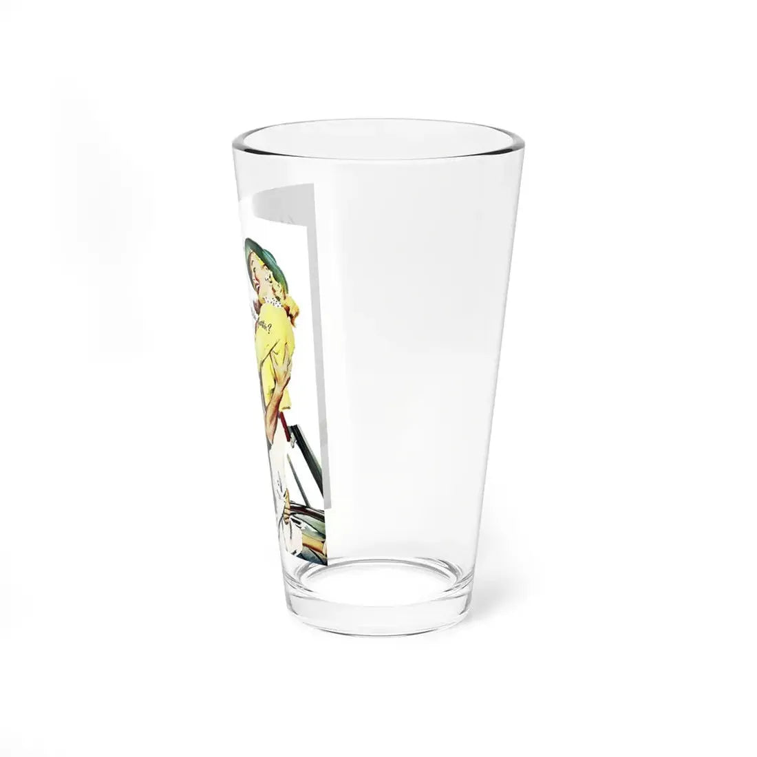 The Grassy Place, Woman's Day, July 1952 (Magazine Illustration) Pint Glass 16oz - Go Mug Yourself