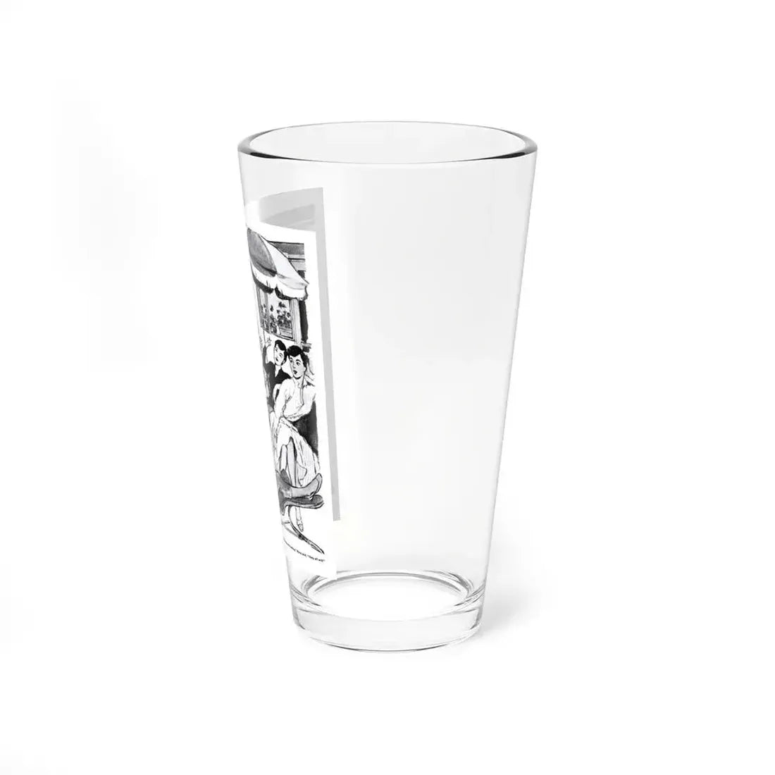 The Great Dandelion Rebellion, This Week Magazine, May 13, 1956 (Magazine Illustration) Pint Glass 16oz - Go Mug Yourself