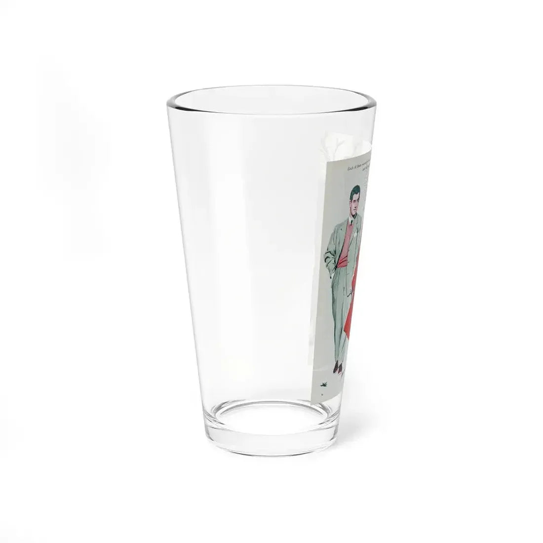 The Great Love of Currie McCann, Woman's Day, August 1953 (Magazine Illustration) Pint Glass 16oz - Go Mug Yourself