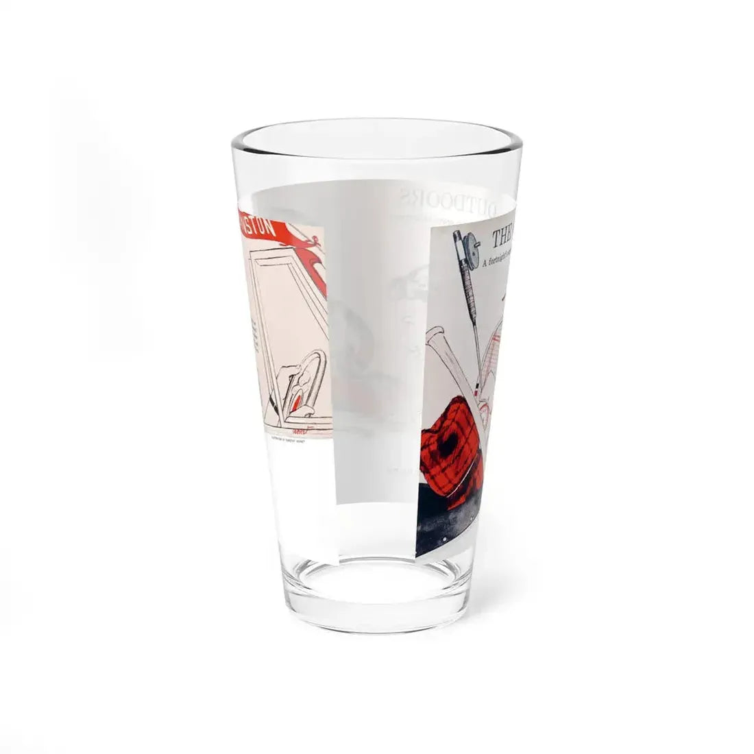 The Great Outdoors, Woman's Day, July 1951 (Magazine Illustration) Pint Glass 16oz - Go Mug Yourself