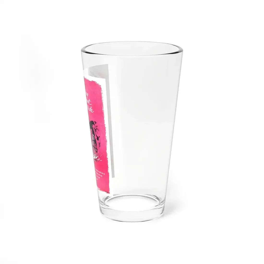 The Guy Who Went For the Ride, Bluebook, February 1954 (Magazine Illustration) Pint Glass 16oz - Go Mug Yourself