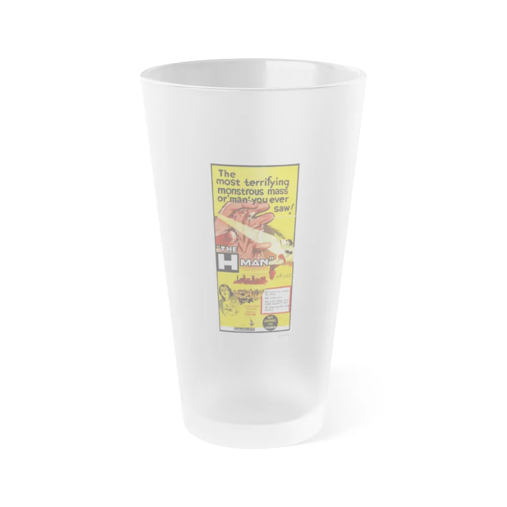 THE H-MAN (2) 1958 Movie Poster - Frosted Pint Glass 16oz-Go Mug Yourself