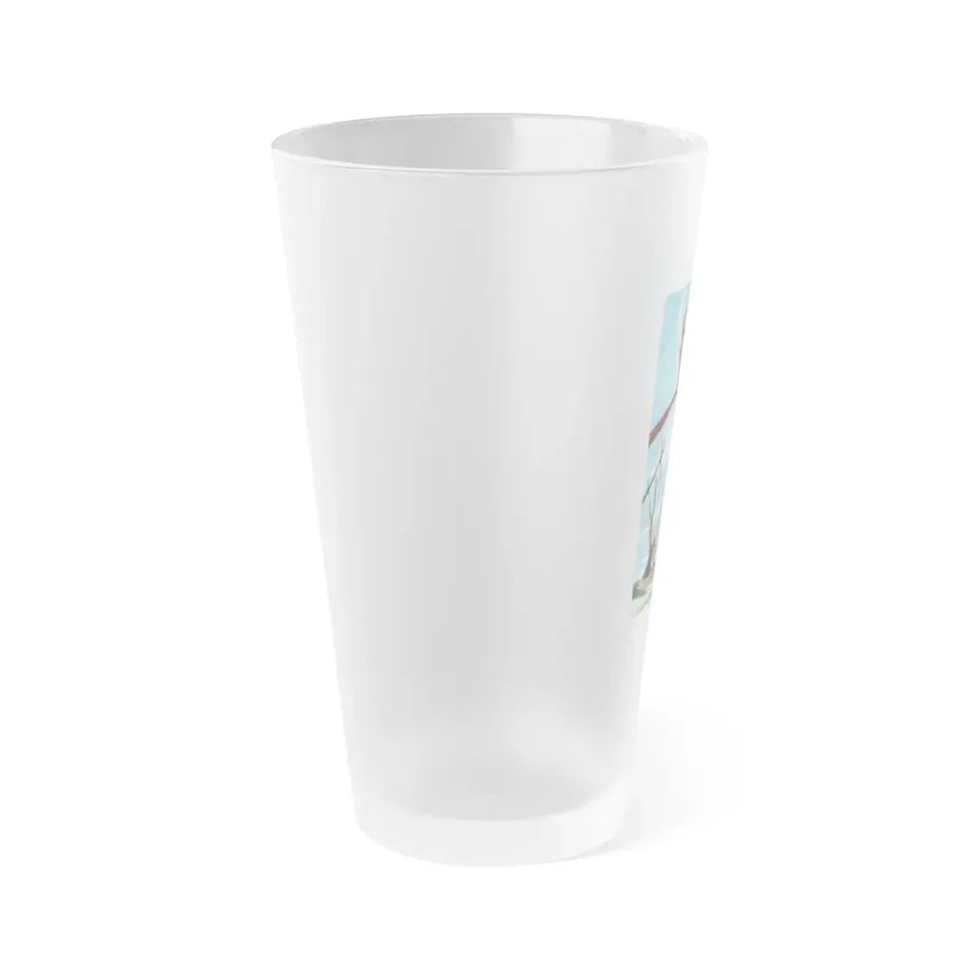 THE HANGING WOMAN 1973 Movie Poster - Frosted Pint Glass 16oz - Go Mug Yourself