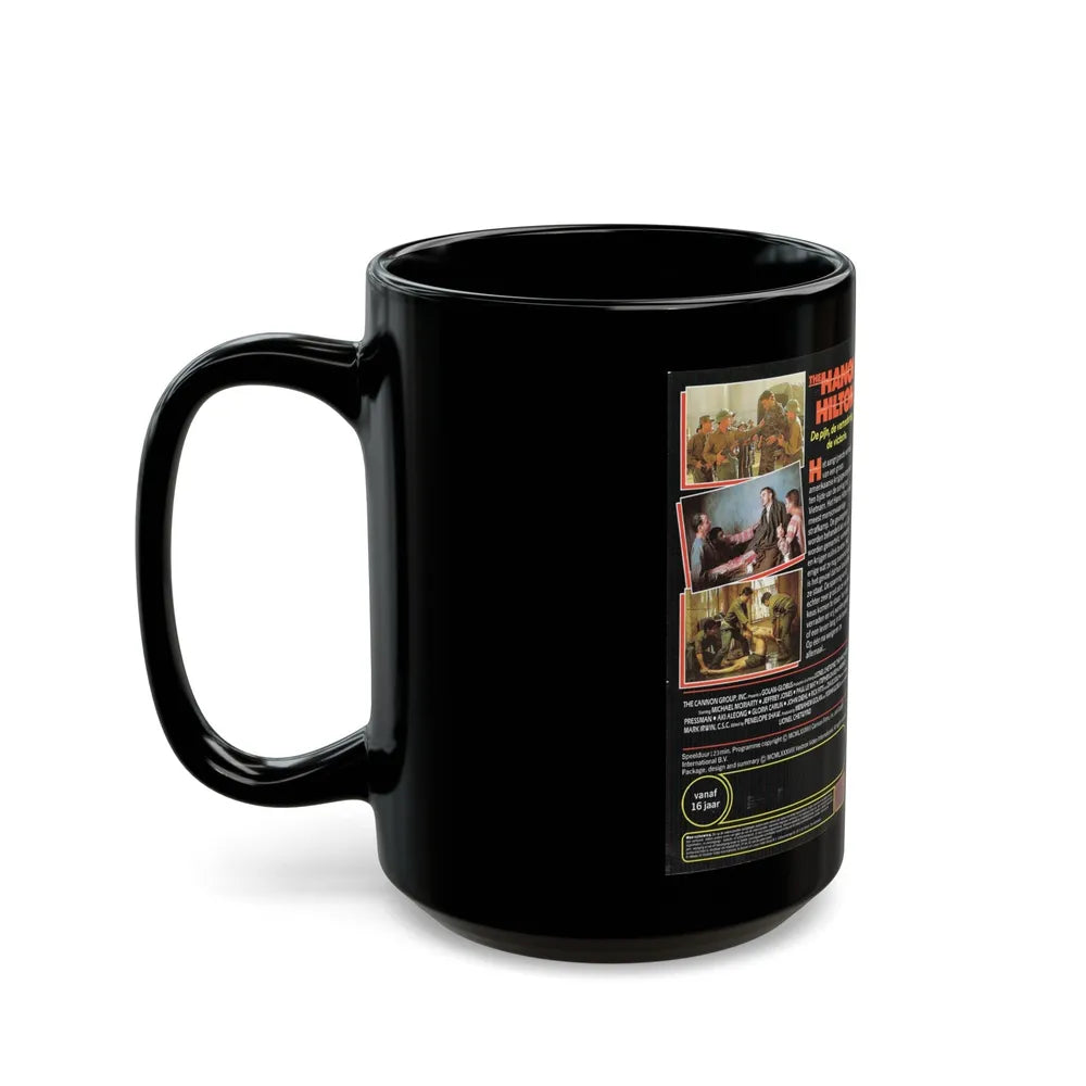 THE HANOI HILTON (VHS COVER) - Black Coffee Mug-Go Mug Yourself