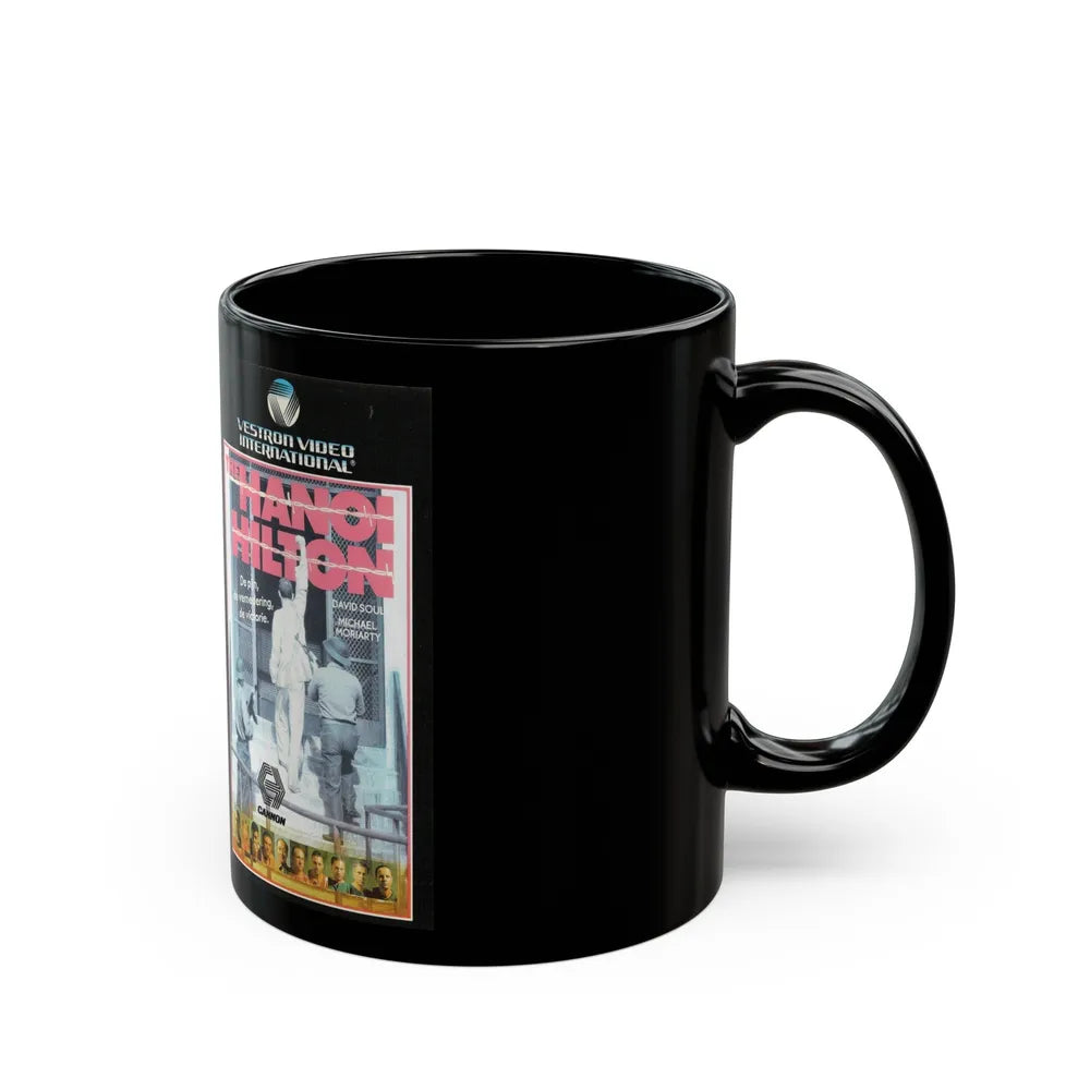 THE HANOI HILTON (VHS COVER) - Black Coffee Mug-Go Mug Yourself