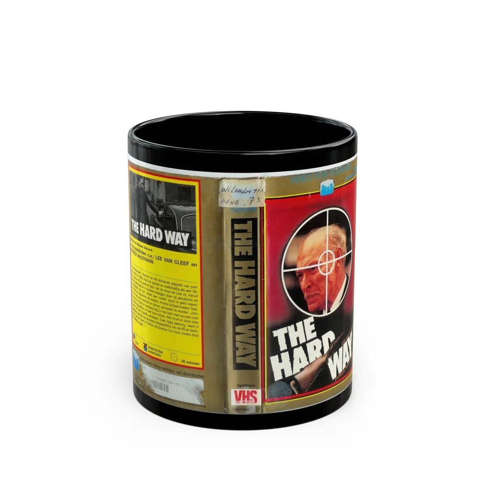 THE HARD WAY (VHS COVER) - Black Coffee Mug-11oz-Go Mug Yourself