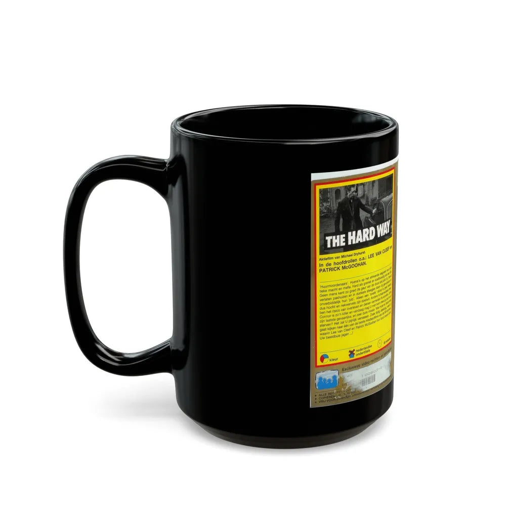 THE HARD WAY (VHS COVER) - Black Coffee Mug-Go Mug Yourself