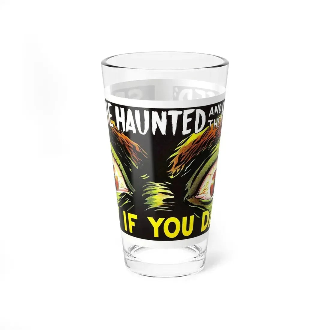 THE HAUNTED AND THE HUNTED (DEMENTIA 13) 1963 Movie Poster - Pint Glass 16oz 16oz - Go Mug Yourself