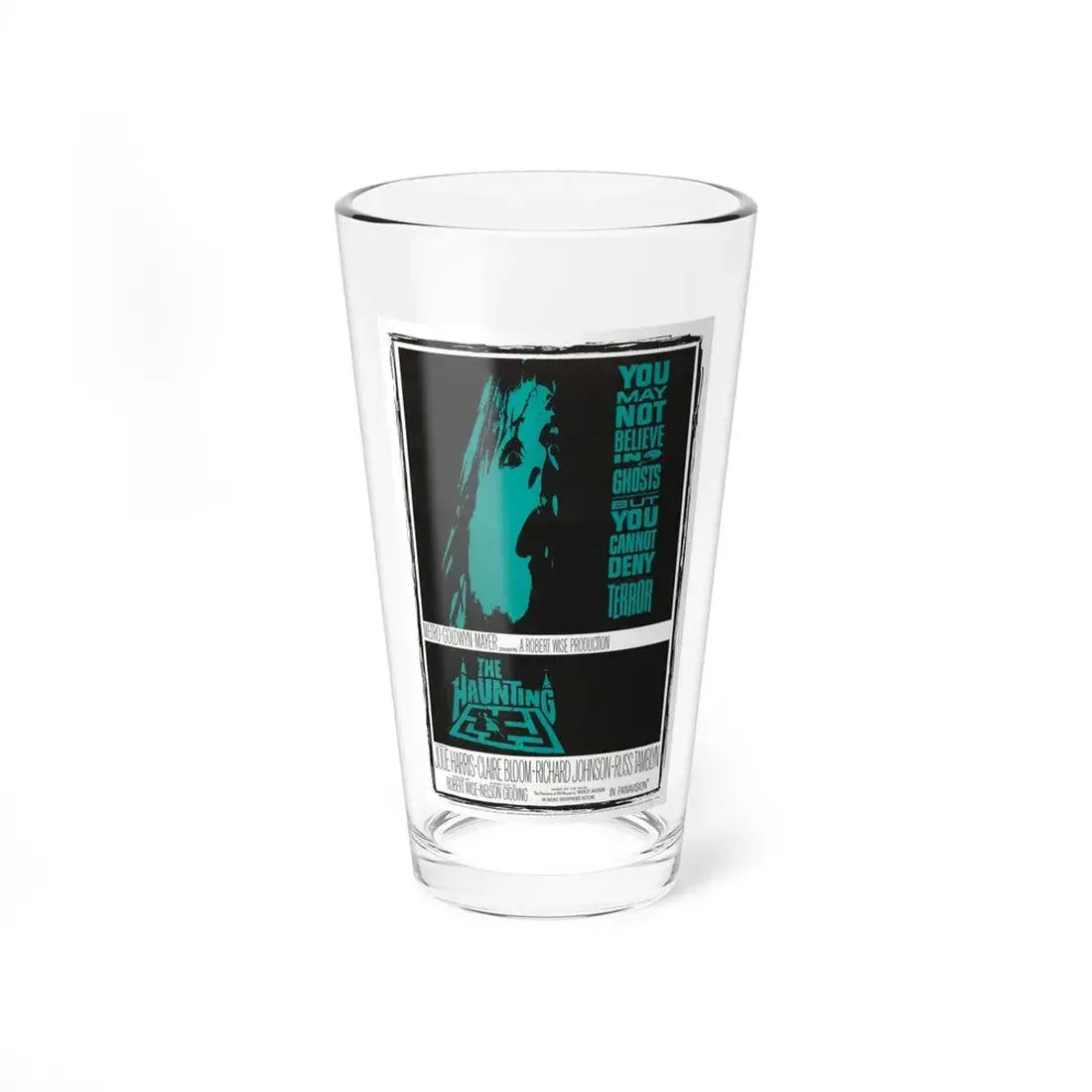 THE HAUNTING 1963 Movie Poster - Pint Glass 16oz 16oz - Go Mug Yourself