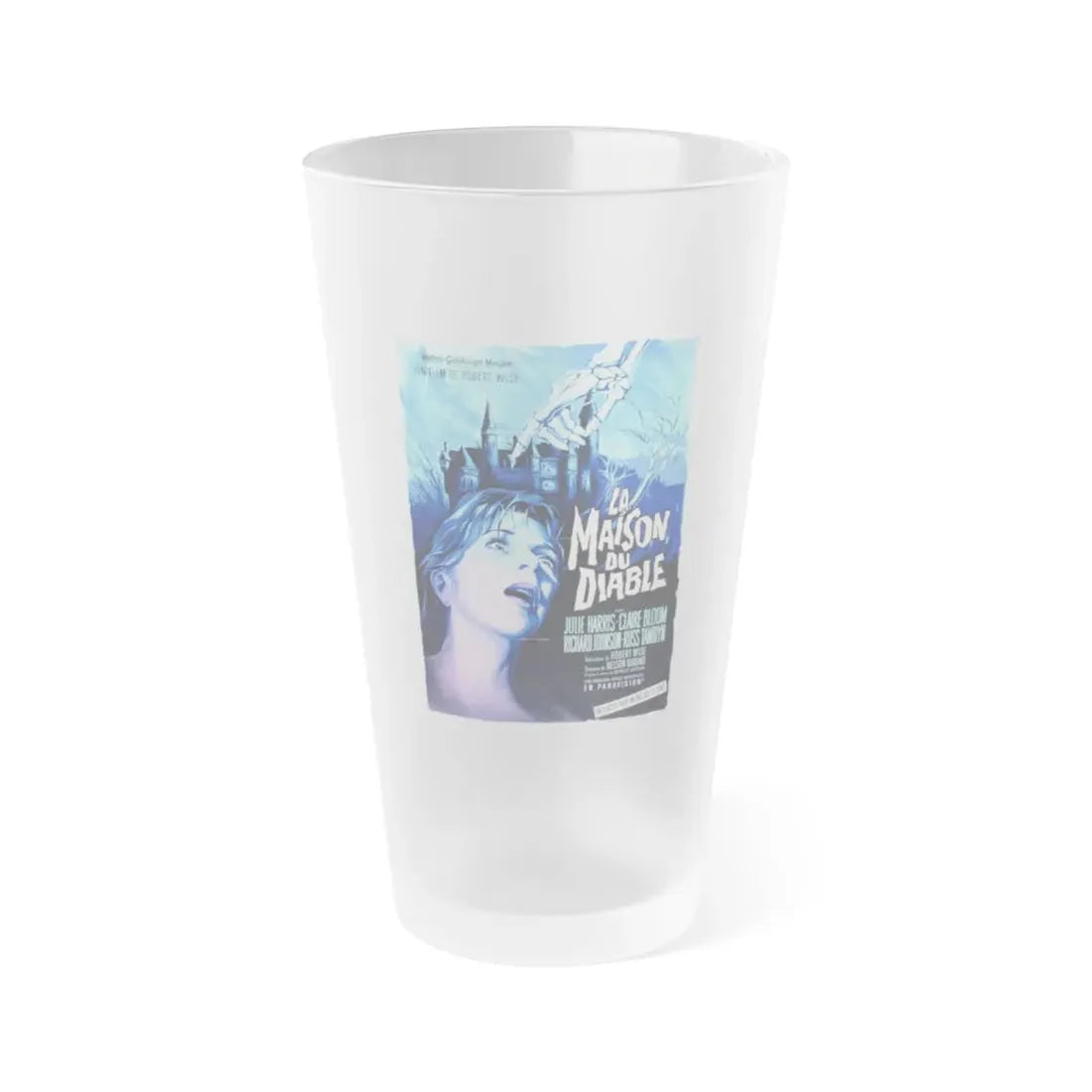 THE HAUNTING (2) 1963 Movie Poster - Frosted Pint Glass 16oz Default Title - Go Mug Yourself