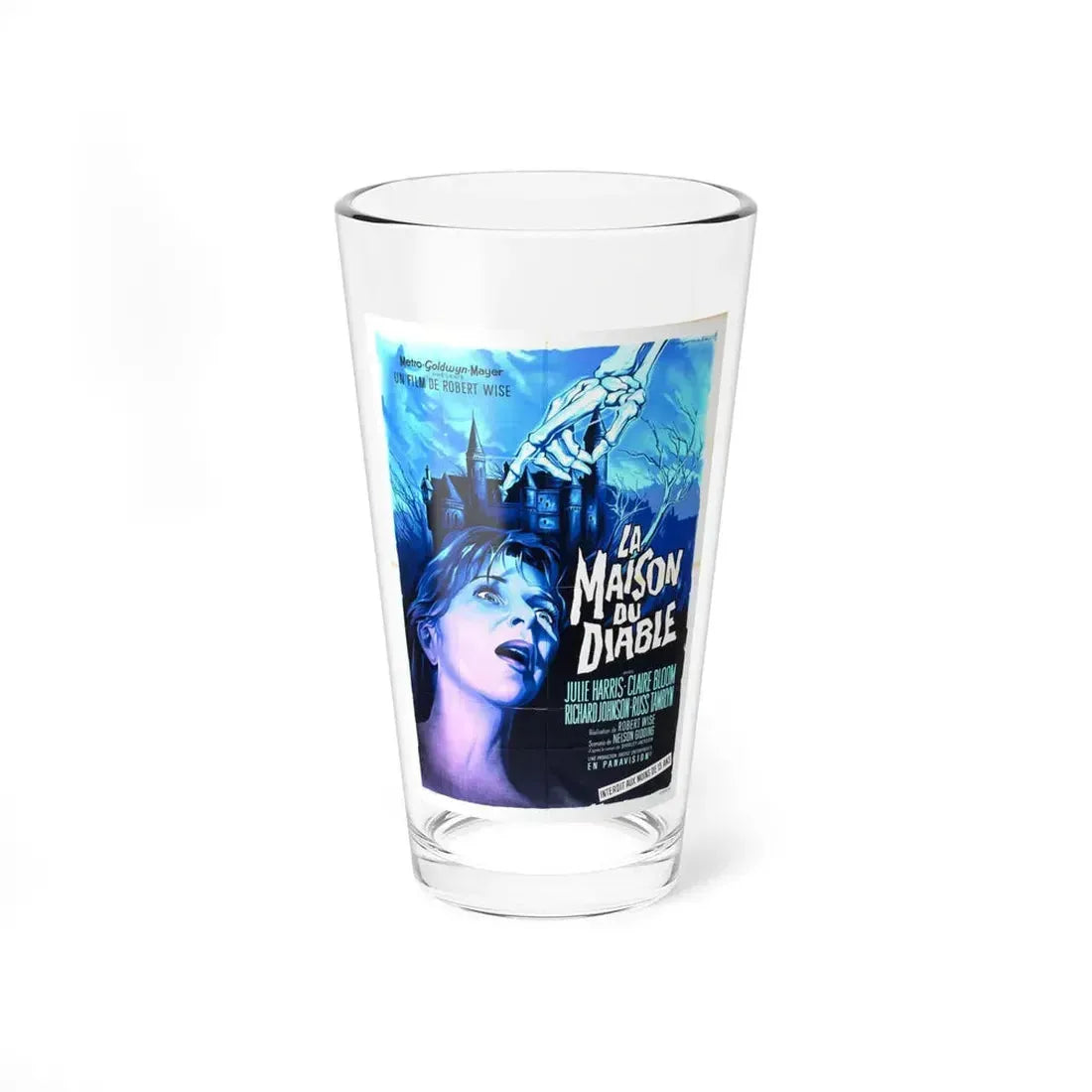 THE HAUNTING (2) 1963 Movie Poster - Pint Glass 16oz 16oz - Go Mug Yourself