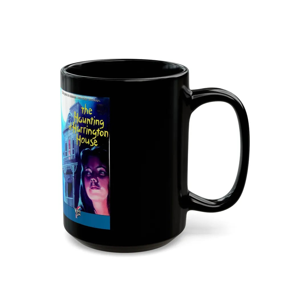 THE HAUNTING OF HARRINGTON HOUSE USA VHS (VHS COVER) - Black Coffee Mug-Go Mug Yourself