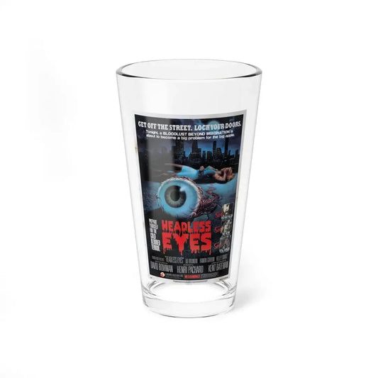 THE HEADLESS EYES 1971 Movie Poster - Pint Glass 16oz 16oz - Go Mug Yourself