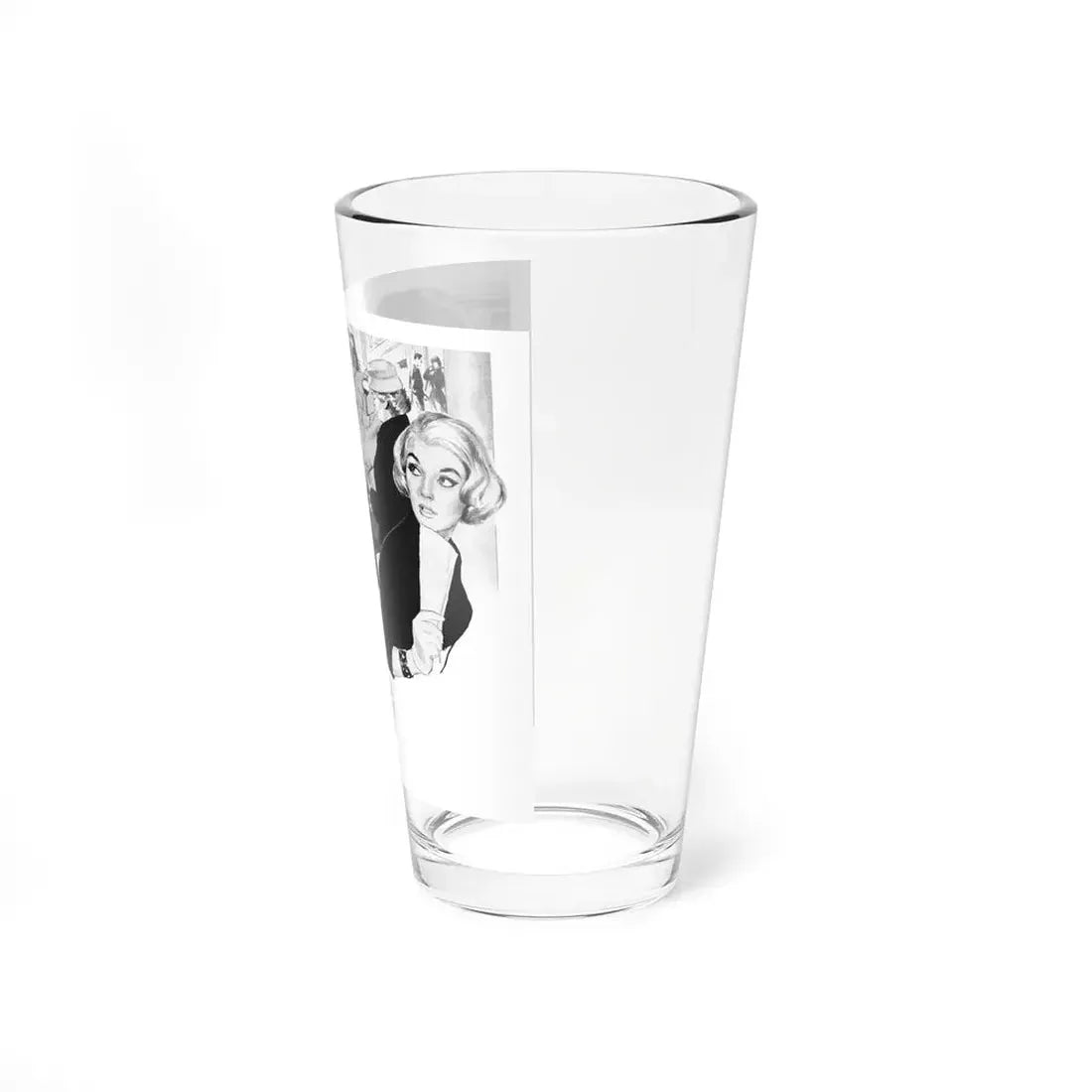 The Heart Knows Best by Rachel Lindsay (2), Woman's Own magazine, 1957 (Magazine Illustration) Pint Glass 16oz - Go Mug Yourself