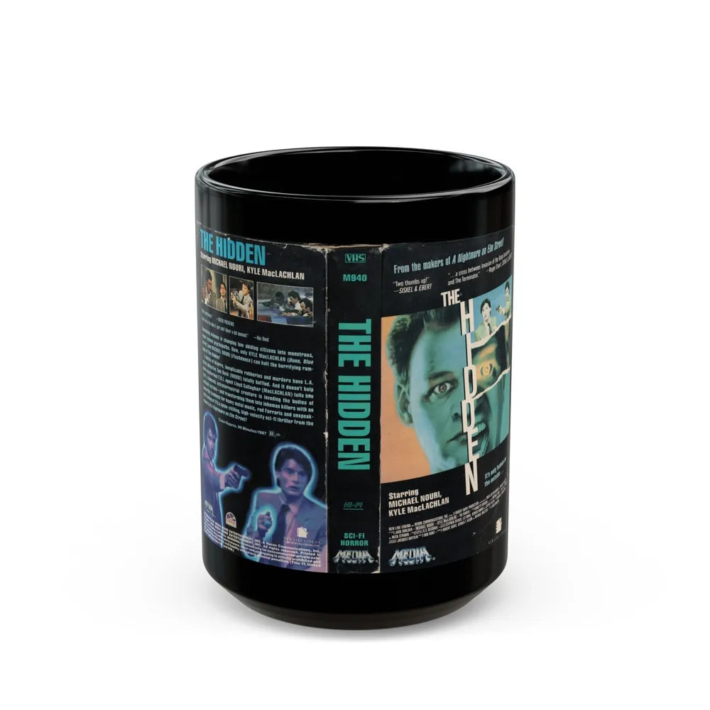 THE HIDDEN (VHS COVER) - Black Coffee Mug-15oz-Go Mug Yourself