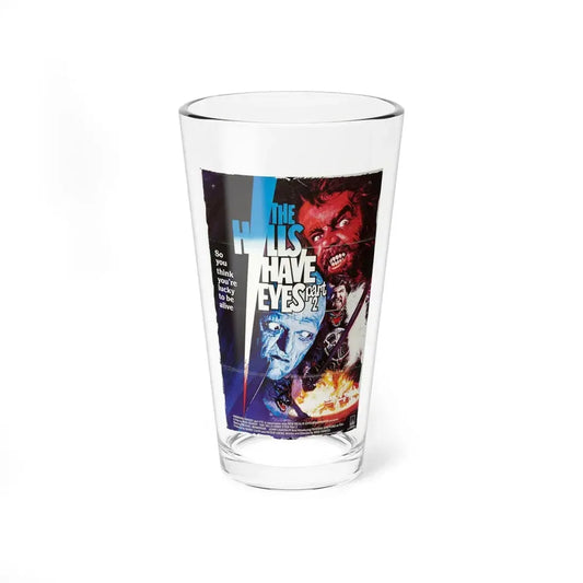 THE HILLS HAVE EYES PART II 1984 Movie Poster - Pint Glass 16oz 16oz - Go Mug Yourself