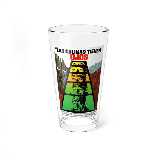 THE HILLS HAVE EYES (SPANISH) 1977 Movie Poster - Pint Glass 16oz 16oz - Go Mug Yourself
