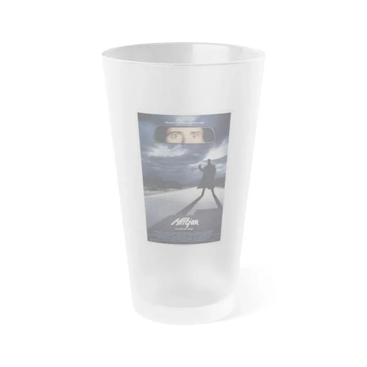THE HITCHER 1986 Movie Poster - Frosted Pint Glass 16oz Default Title - Go Mug Yourself