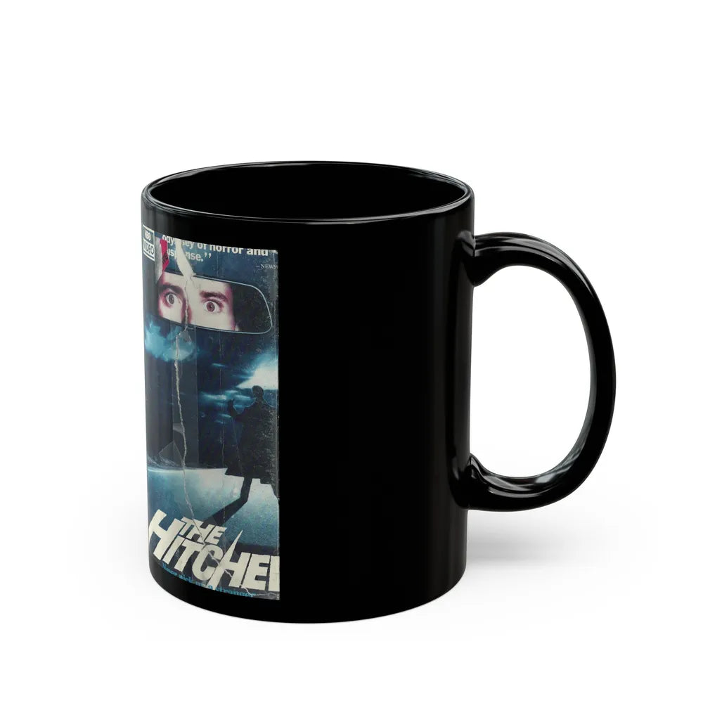 THE HITCHER (VHS COVER) - Black Coffee Mug-Go Mug Yourself