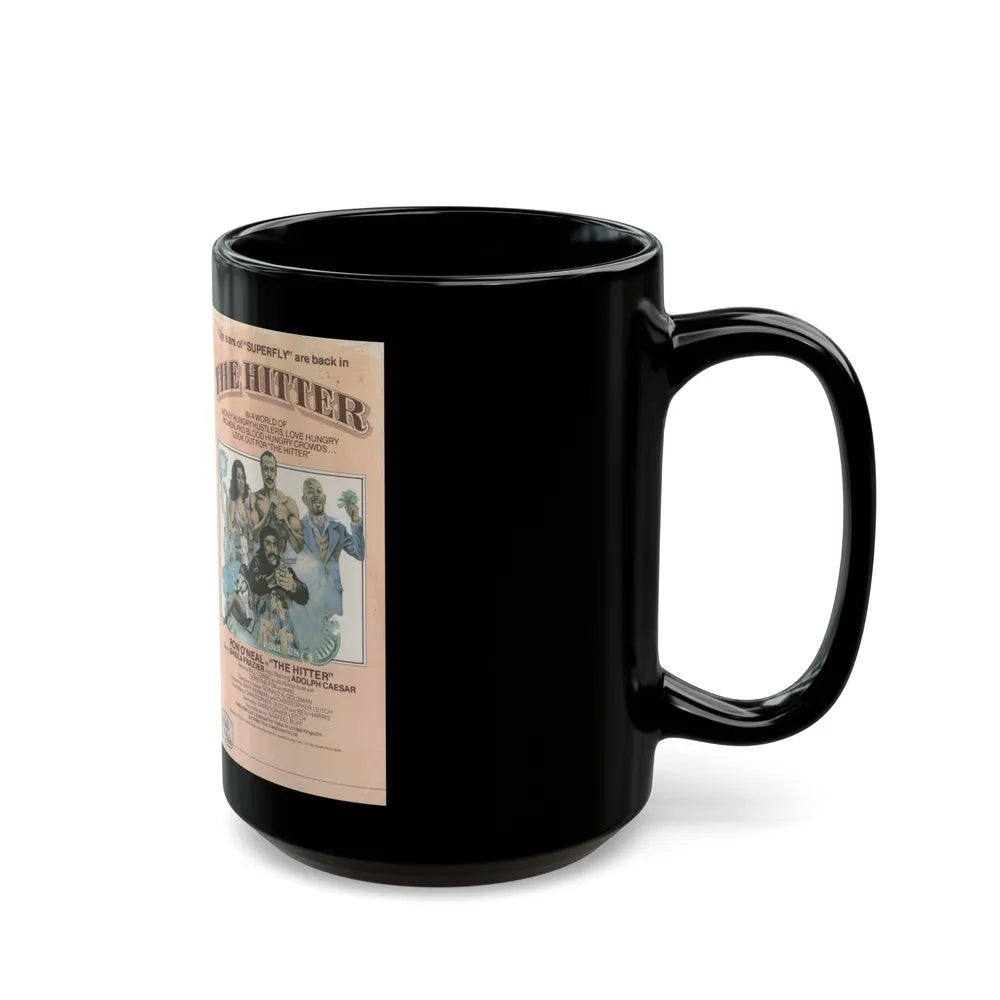 THE HITTER (VHS COVER) - Black Coffee Mug-Go Mug Yourself