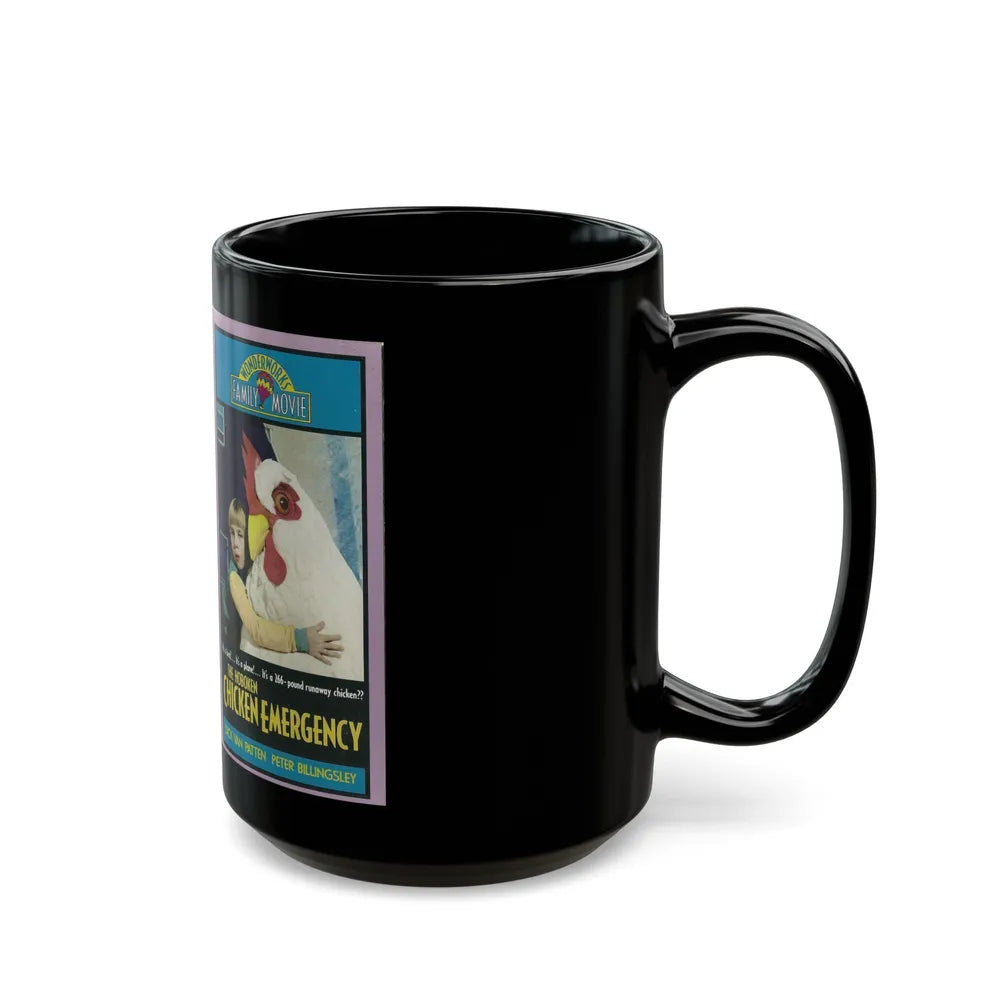 THE HOBOKEN CHICKEN EMERGENCY (VHS COVER) - Black Coffee Mug-Go Mug Yourself