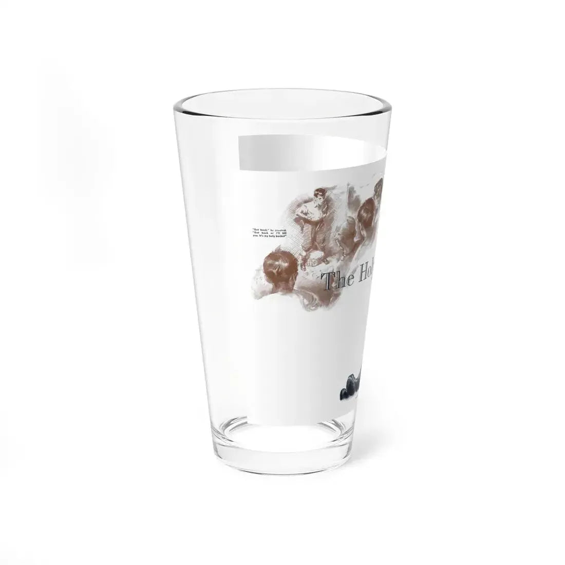 The Holy Basket, Woman's Day, April 1943 (Magazine Illustration) Pint Glass 16oz - Go Mug Yourself