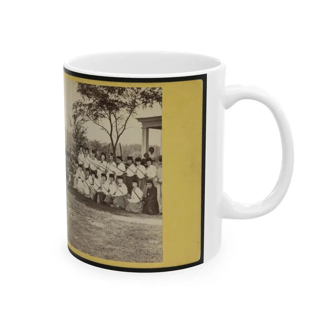 The Home Guard White Mountain Rangers (1) (U.S. Civil War) White Coffee Mug - Go Mug Yourself