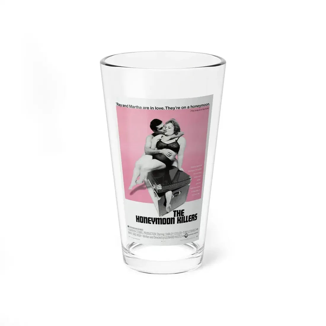 THE HONEYMOON KILLERS (2) 1970 Movie Poster - Pint Glass 16oz 16oz - Go Mug Yourself