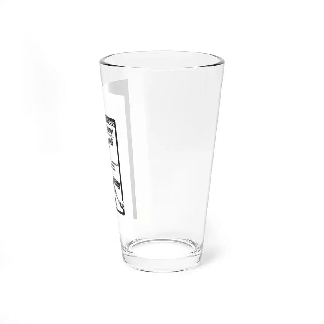 THE HONG KONG CAT 1973 Movie Poster - Pint Glass 16oz - Go Mug Yourself