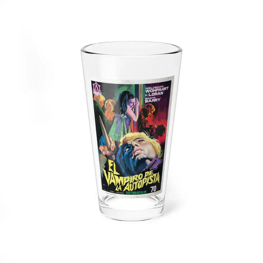 THE HORRIBLE SEXY VAMPIRE 1971 Movie Poster - Pint Glass 16oz 16oz - Go Mug Yourself